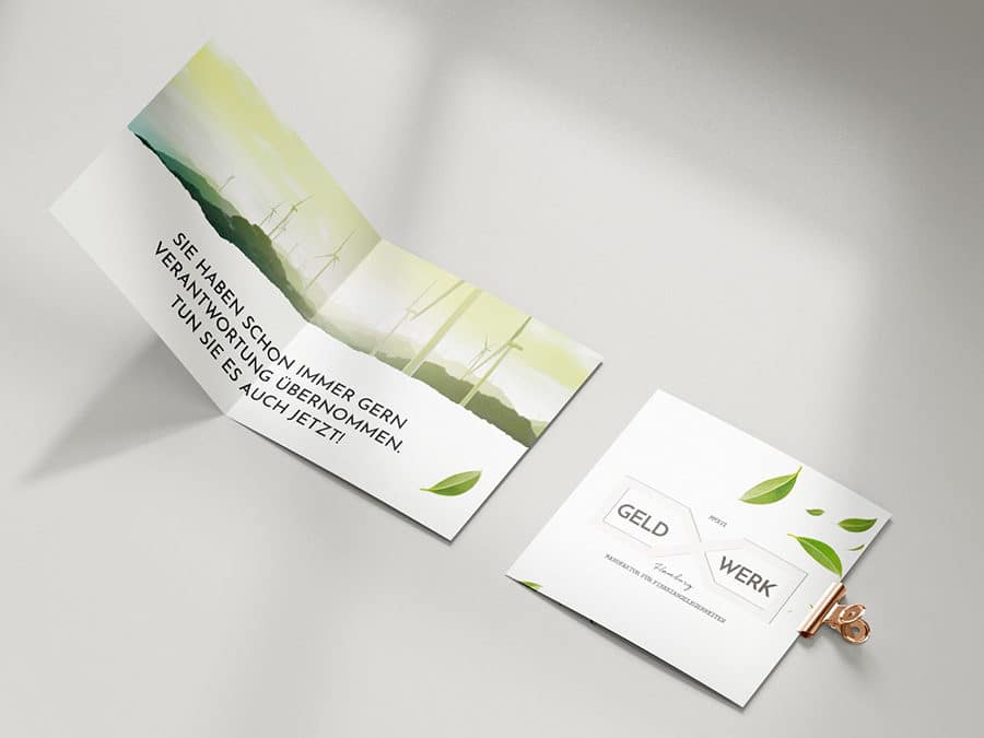 Geldwerk Printdesign