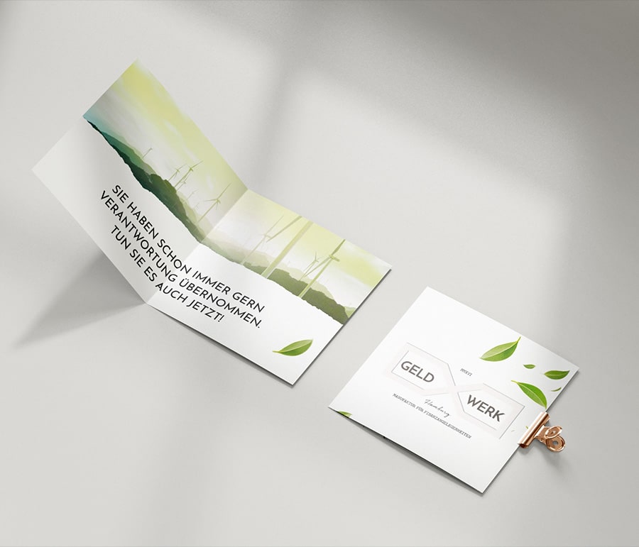 Geldwerk Printdesign