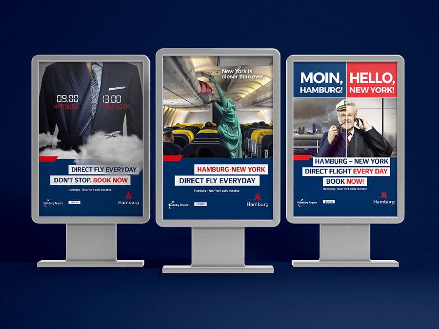 Hamburg nach New York